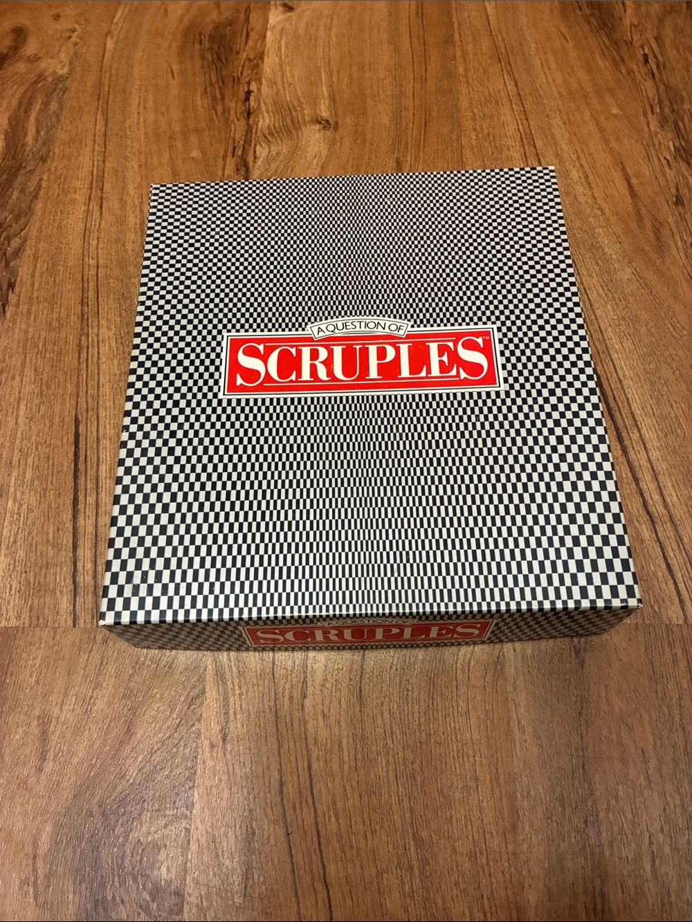 Vintage 1986 Milton Bradley A Question of Scruples Board Game - Complete